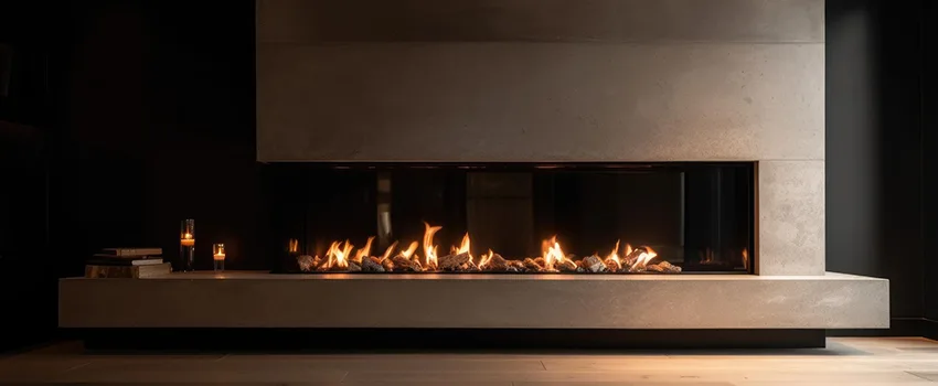 Gas Fireplace Ember Bed Design Services in Elk Grove, California
