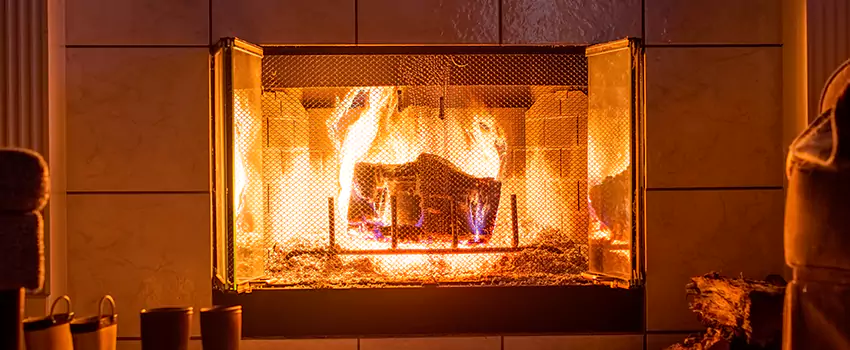 Mendota Hearth Landscape Fireplace Installation in Elk Grove, California