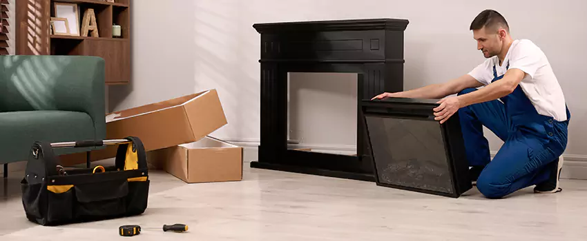 Old Rusted Metal Fireplace Repair And Replacement in Elk Grove, CA