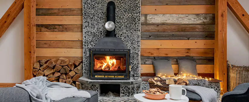 Thelin Hearth Products Direct Vent Gas Stove Fireplace Inspection in Elk Grove, California